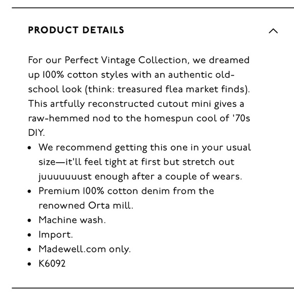 Madewell Rigid Denim A-Line Mini Skirt in Keene Wash - Picture 11 of 12